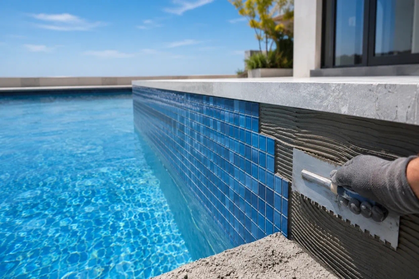 Swimming Pool & Water-Body Tile Fixing: Adhesive + Grout Guide