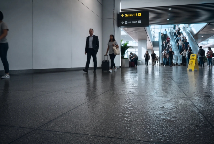 Anti-Slip / Non-Skid Tile Fixing for Wet & High-Traffic Areas
