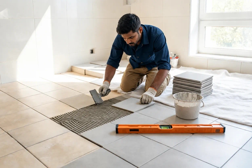 Tile-on-Tile: Lay New Tiles Over Old Ones Without Demolition